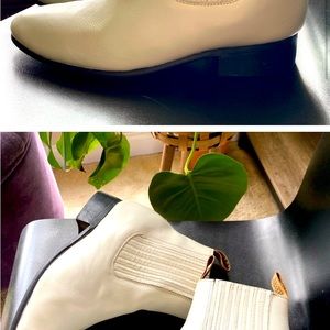 Frayeri Mexican Chelsea boots in white